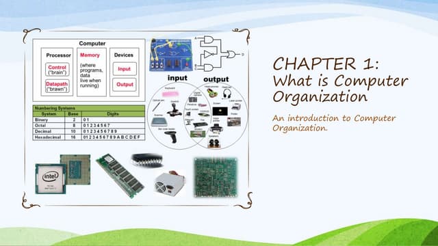 Computer ogranization lecture (chapter 1   introduction)