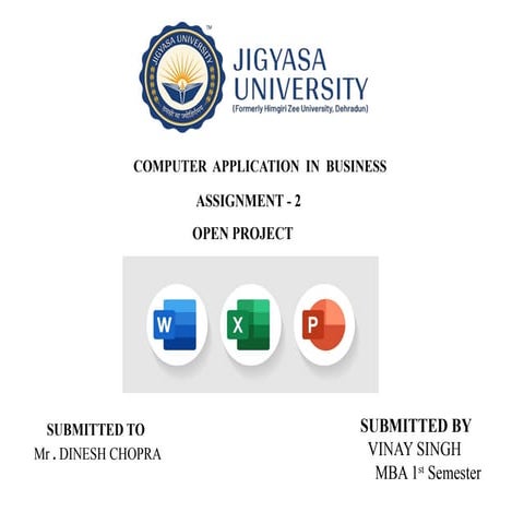 computer open project By Vinay MBA.pptxv