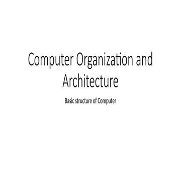 Computer Organization and Architecture.pptx