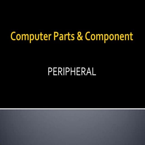 Computer parts & component