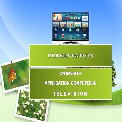 Application of Computer in Televison Industry