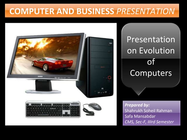 Computer presentation