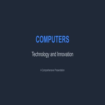 Computer Presentation.pptx designed by ai | PPTX