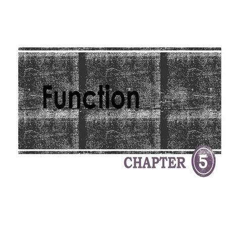 XII Computer Science- Chapter 1-Function | PPTX
