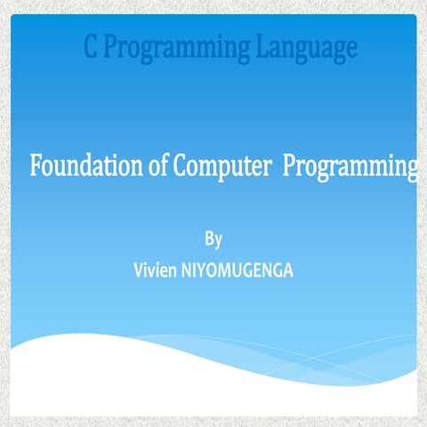 Computer_Programming_Fundamentals in cpp | PPT