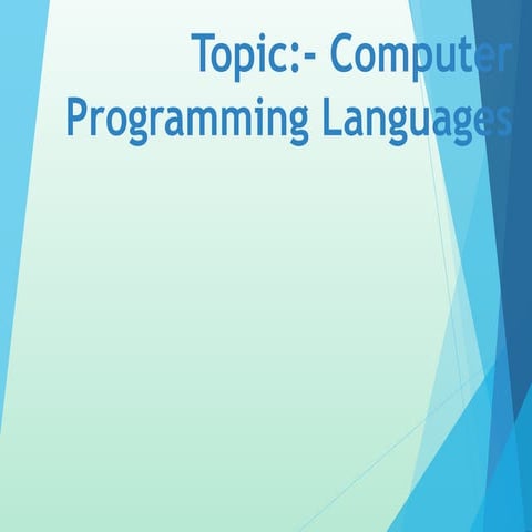 computer_programming which addresses fundamentals
