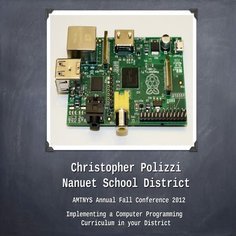 Implementing a Computer Programming Curriculum in your District | PPT