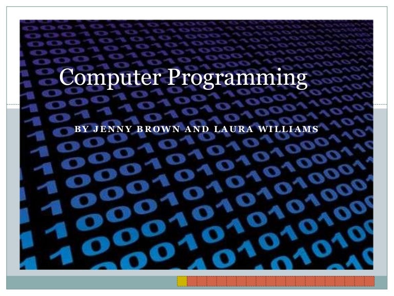 Computer programming project 15sec