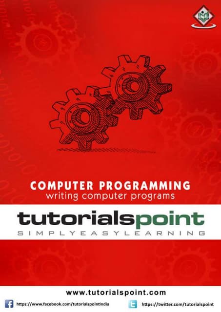 Computer programming tutorial | PDF