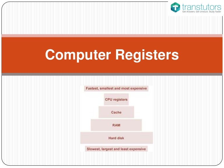 Computer Register Computer Science