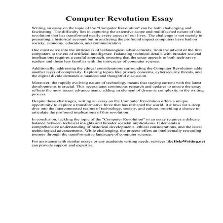 Computer Revolution Essay.pdf
