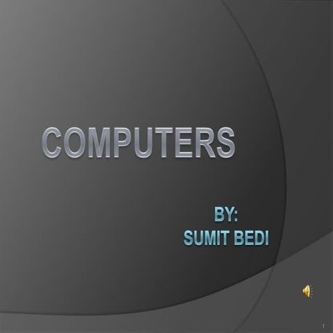 Computers | PPT