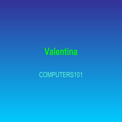 Computers101 | PPT