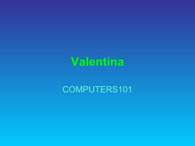 Computers101 | PPT