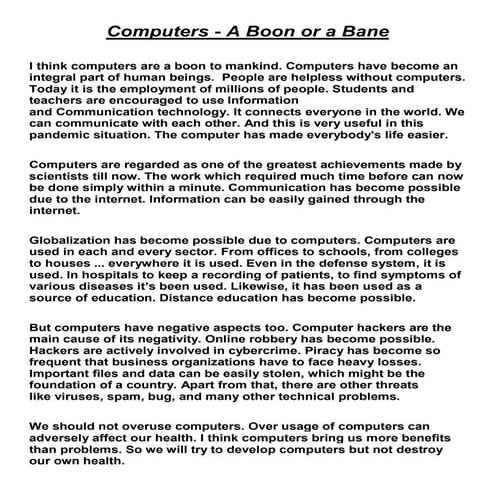 Computers a boon or a bane.pdf