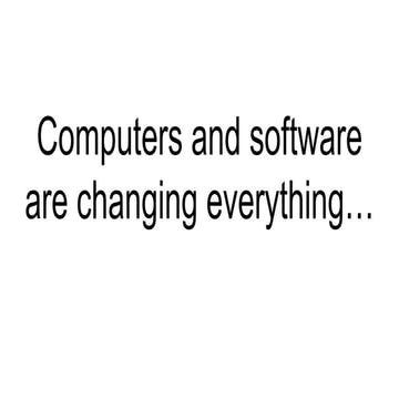 Computer science advocacy