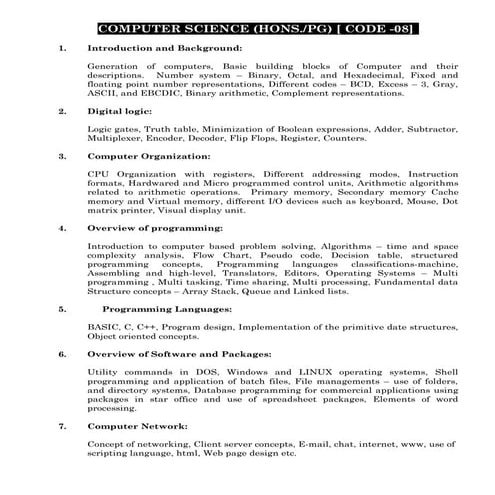 Computer science(hpg) | PDF | Programming Languages | Computing