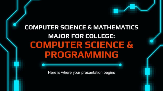 Computer Science & Mathematics Major For College_ Computer Science ...