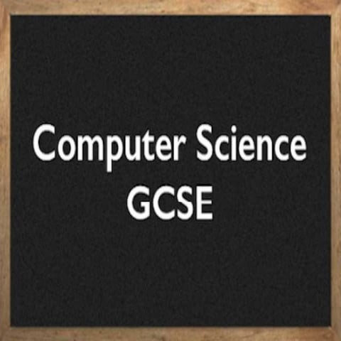 GCSE Computer Science | PPTX