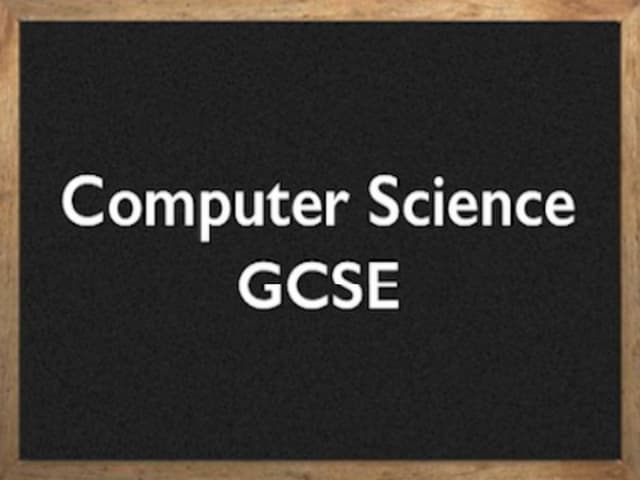 GCSE Computer Science | PPTX