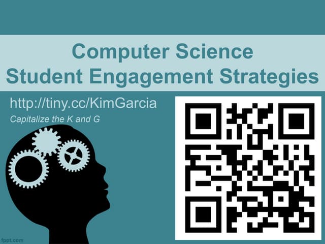 Computer Science Student Engagement Strategies