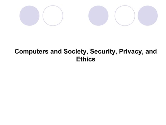 Computer security