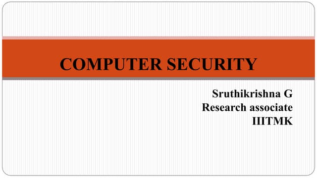 Computer security