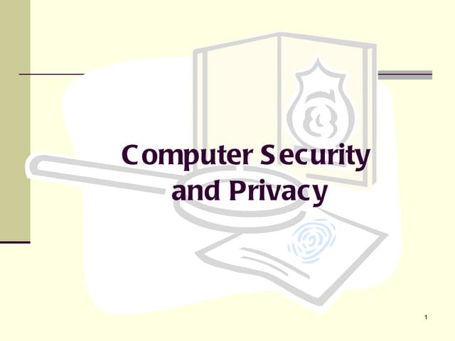 Computer security and_privacy_2010-2011