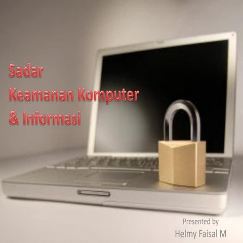 Computer security awareness