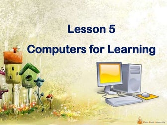 คอมพิวเตอร์เพื่อการเรียนรู้ (Computers for learning)