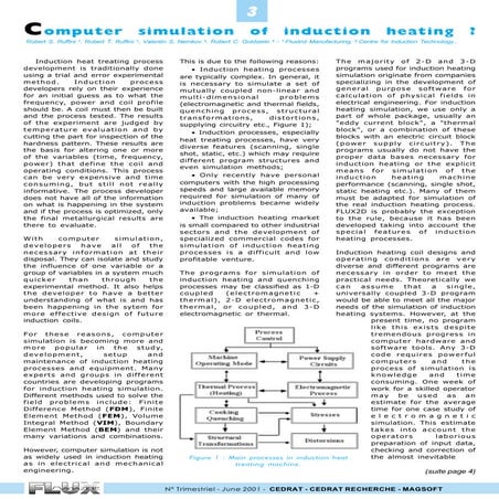 Computer simulation of_induction_heating