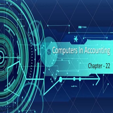 Computers in accounting class 11th by Nithin
