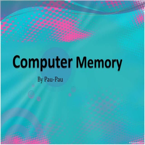 Computer's memory