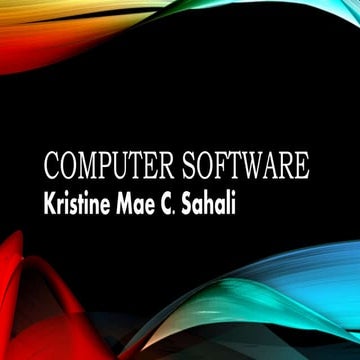 Computer software