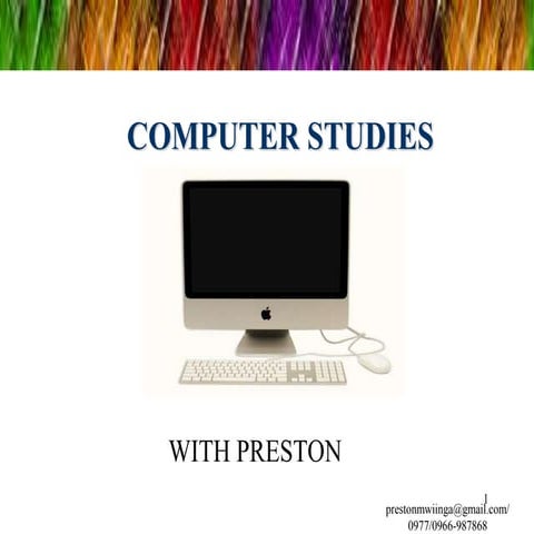 Computer studies 2015