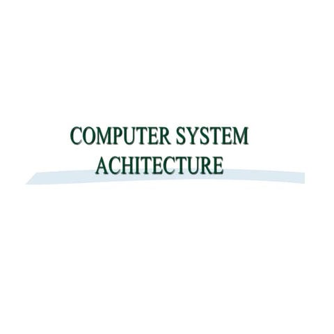 computer system architecture for control system.ppt