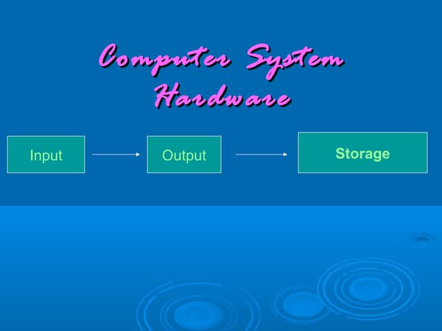 computer hardware