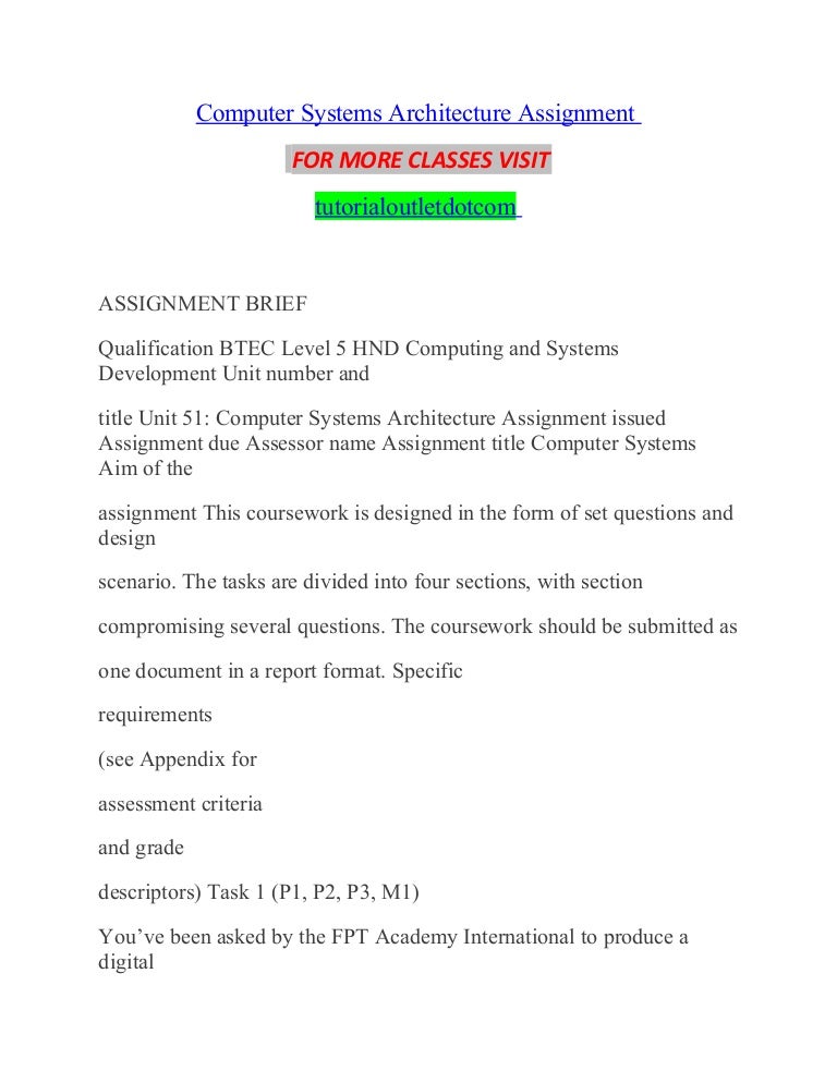 Prerequisites for computer architecture picture