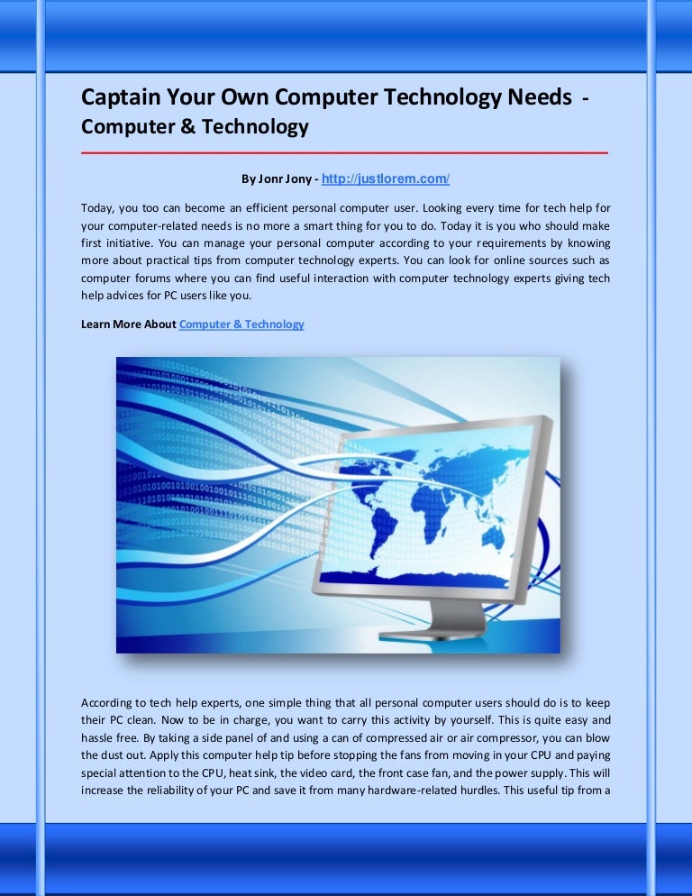Computer & technology