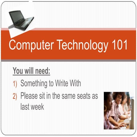 Computer Technology 101