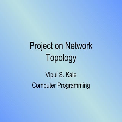 Computer topology