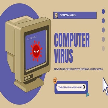 Computer virus - Prevention is free,recovery is expensive- choose wisely