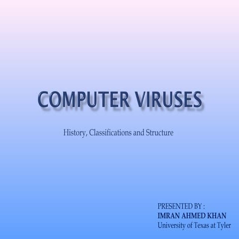 Computer viruses