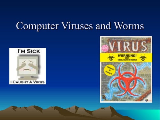 Computer Introduction (Computer Viruses )-Lecture04 | PPT