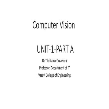 Computer Vision-UNIT156-2025-PART A.pptx