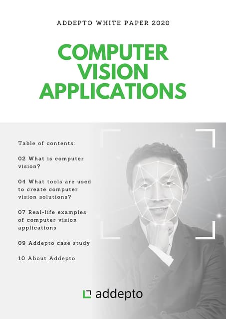 Computer Vision - White Paper 2020