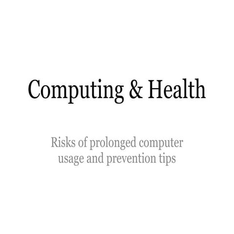 Computingandhealth 121001054507-phpapp01