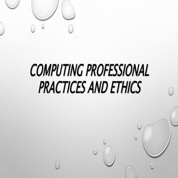 Ethics in Human Resource Management (HRM) of an Organisation