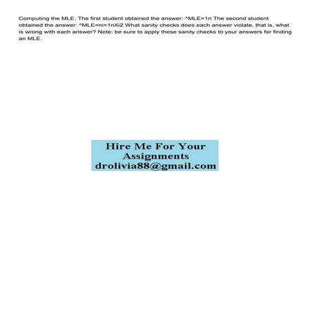Computing the MLE The first student obtained the answer M.pdf