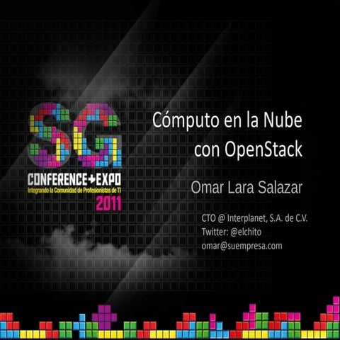 Computo en la nube con open stack